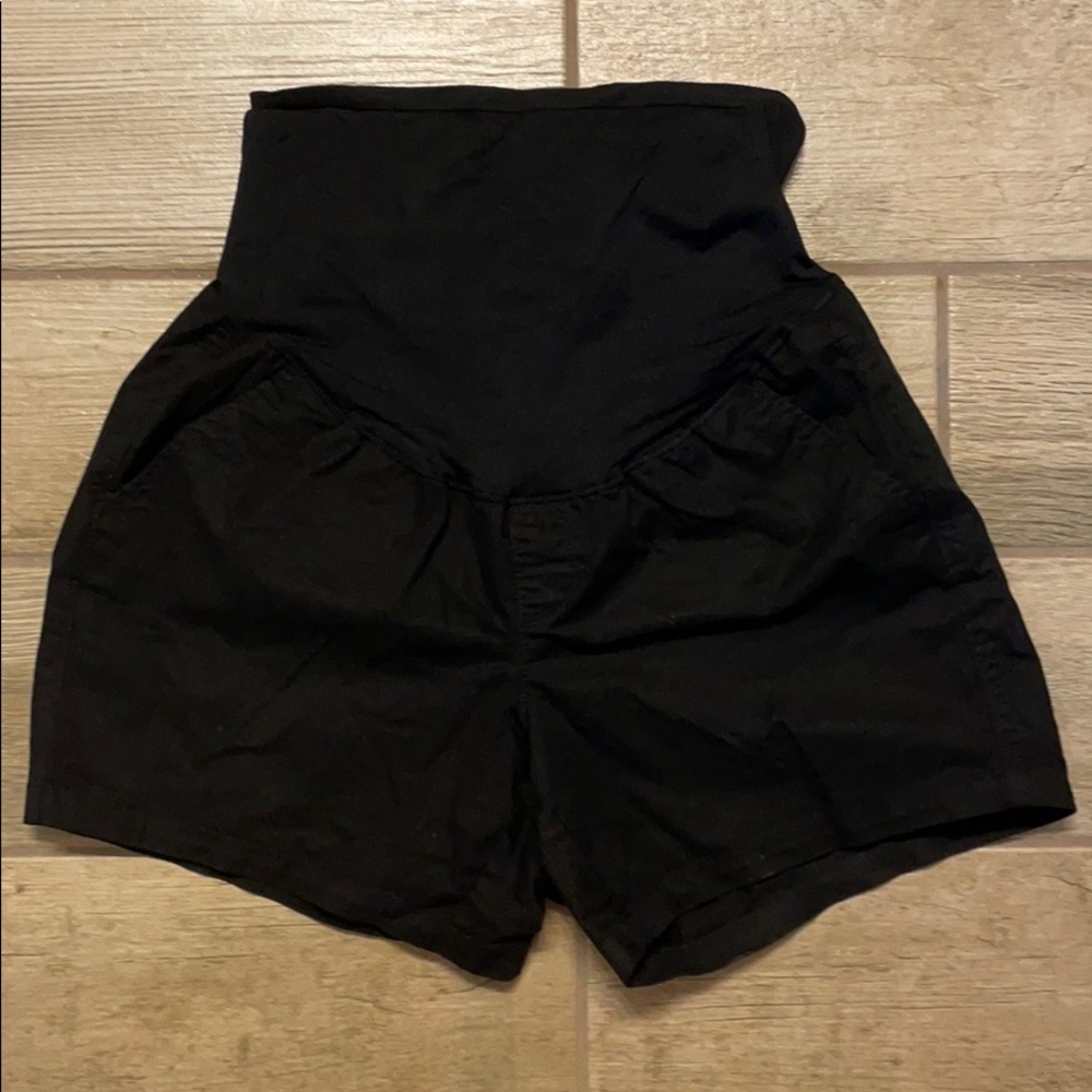 Old Navy Maternity Black Shorts